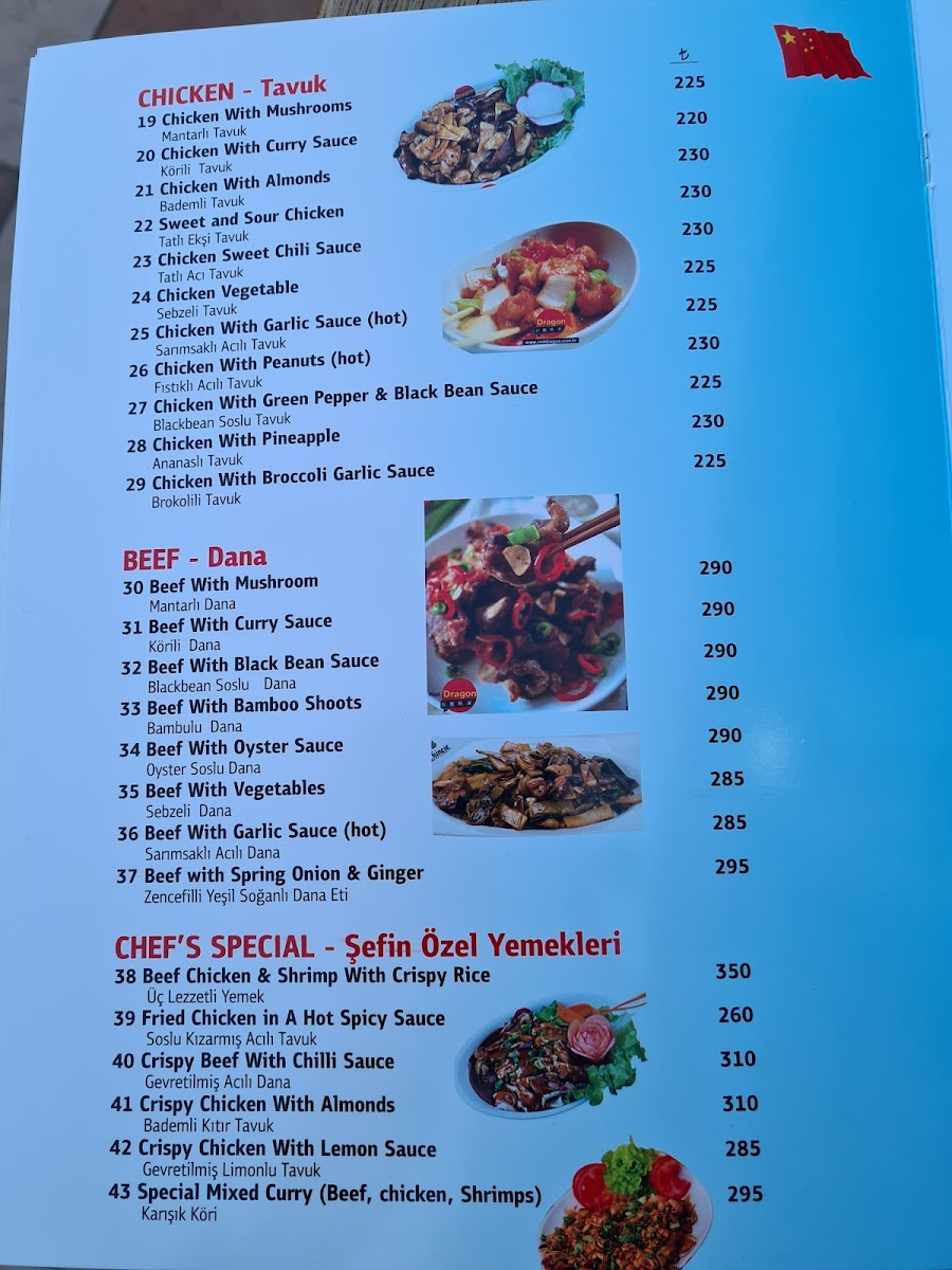 Menu Gumbet Dragon Chinese And Indian Restaurant & Sushi Bar-8